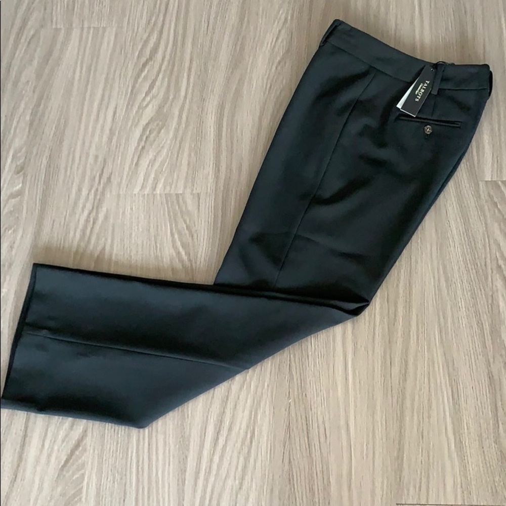 NWT! Talbots black dress pants